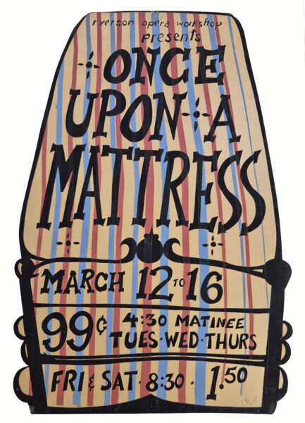 Once Upon a Mattress poster RG 718.13, image