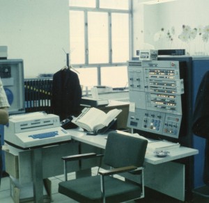 The computer centre with DAISY and connected terminals.