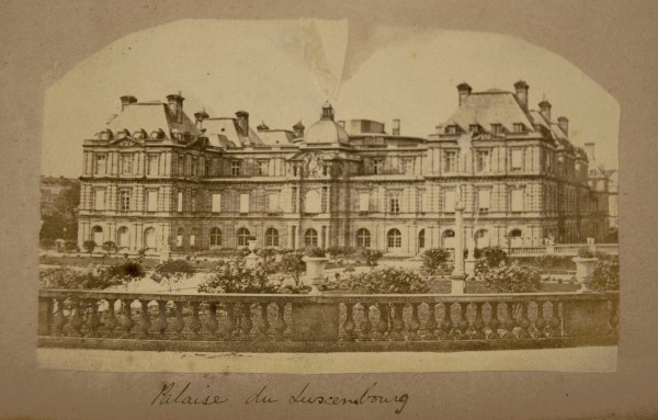 Palaise du Luxembourg, c. 1872. From album Europe. 2008.001.2.001