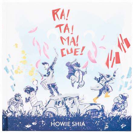 2nd place winner Ra! Ta! Ma! Cue! Authored and illustrated by Howie Shia https://torontomu.primo.exlibrisgroup.com/permalink/01OCUL_TMU/1knabf4/alma991014734114608636, image