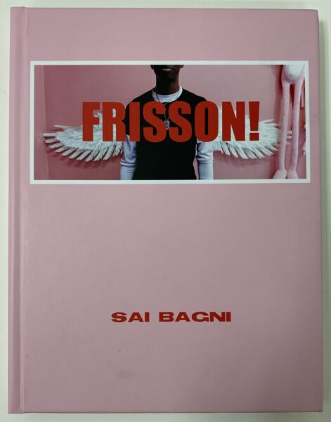 Pink book cover with the title FRISSON!