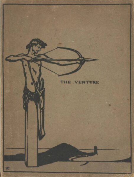 Cover of The Venture with a person using a bow and arrow