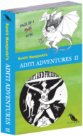 Aditi Adventures II Unexpected Monsters cover for the set