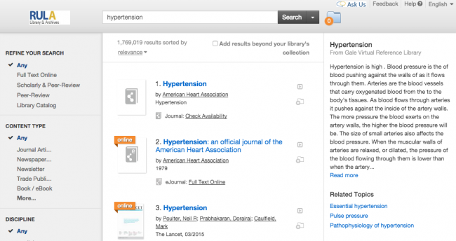 Screen capture of new Search Everything 2.0 interface